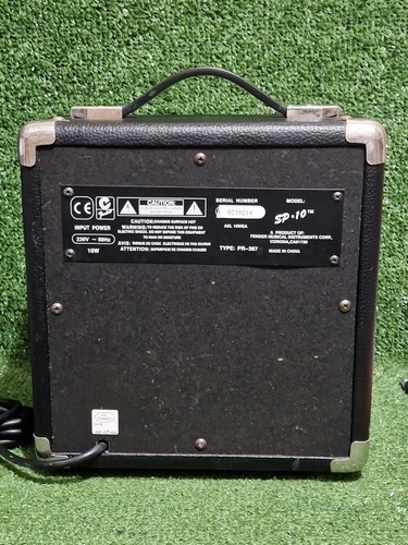 FENDER Squier SP-10 Guitar Amplifier 10W 6in Speaker Overdrive Compact - Picture 8 of 10