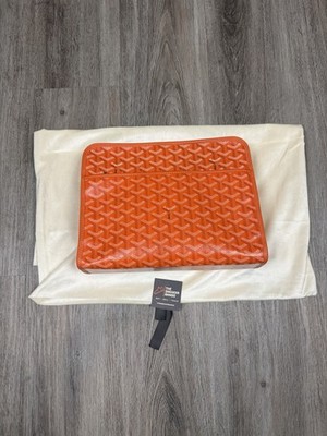 Goyard Jouvence Toiletry Bag GM Orange