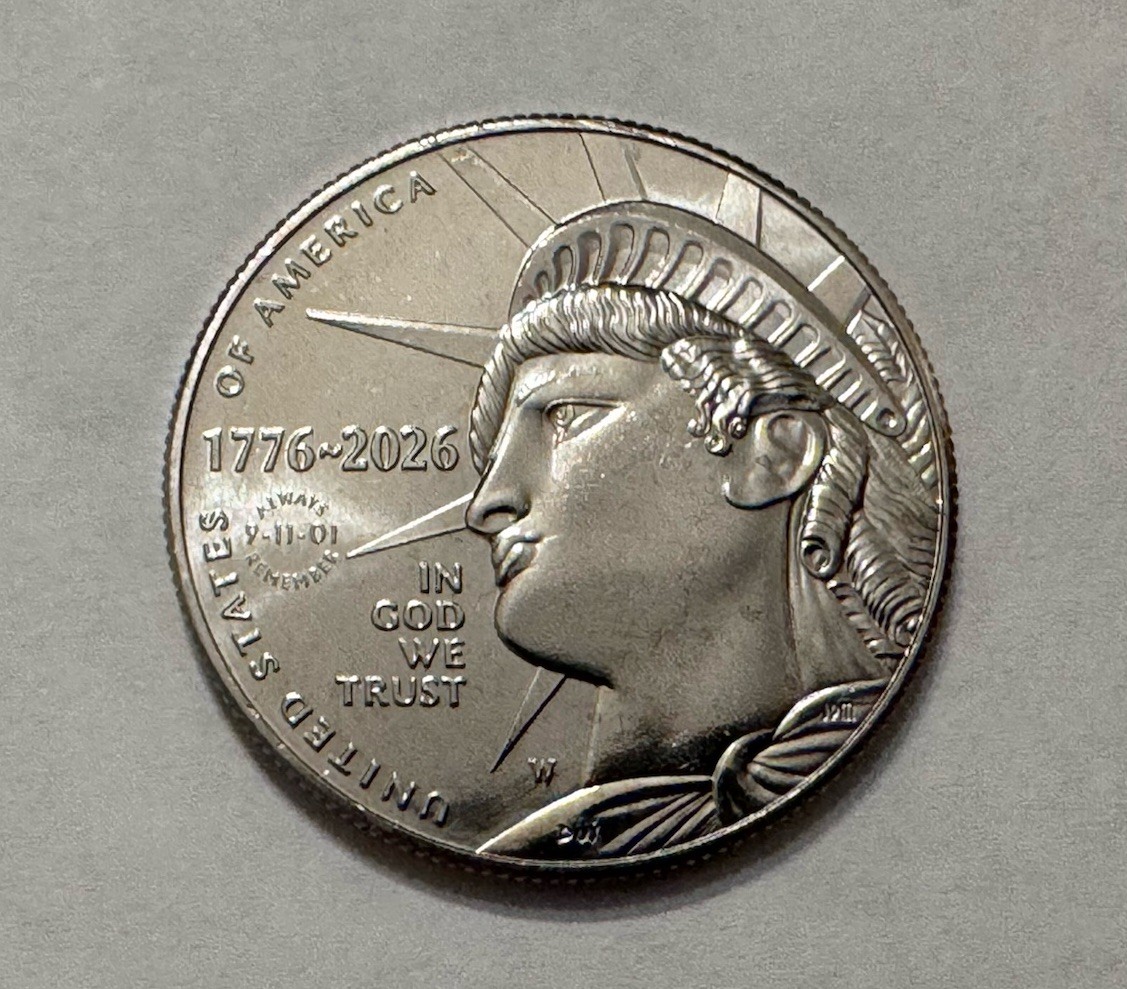 2026-W Liberty Half Dollar Rare 9-11-01 Always Remember Privy **Uncirculated**