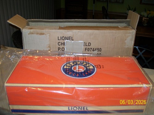 LIONEL O GA PAQUETE DE 2 COCHES SANTA FE CONJUNTO DE VAGONES DE EQUIPAJE #6-25414-C-7 -usado-OBS nítido | Condition: Used