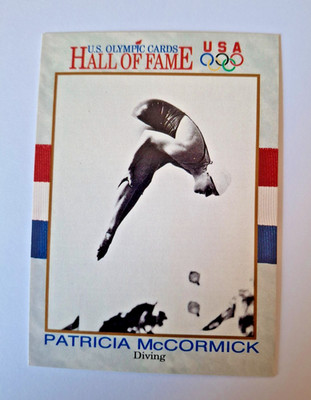 Impel US Olympic Hall Of Fame - Patricia McCormick #30 - Trading Card - Olympia