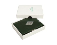Exentri RFID GREEN Wallet  Cards Holder Genuine Leather Design in Norway