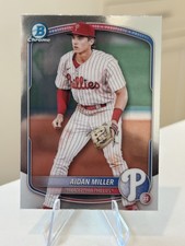 2025 Bowman Chrome Prospects Aidan Miller No. BCP-54