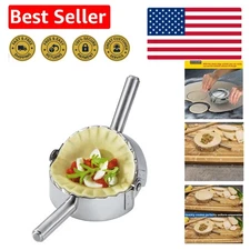 Durable 4.5 Inch Stainless Steel Ravioli Maker - Dishwasher Safe & Non-Corrosive