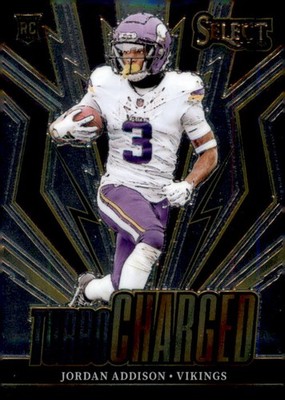 2023 Select Draft Picks Turbocharged #6 Jordan Addison Rookie RC Card
