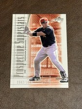 2001 Upper Deck Pros & Prospects Prospective Superstars Morgan Ensberg #97 /1250