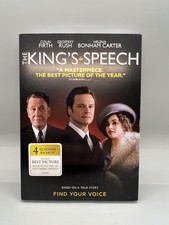 The King's Speech DVD, 2011, Widescreen NEW