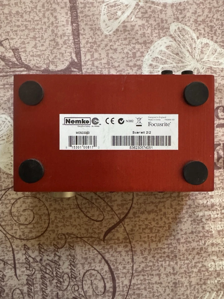 Focusrite 2i2 Scarlett Interfaccia Audio USB Scheda Audio - Immagine 3 di 4