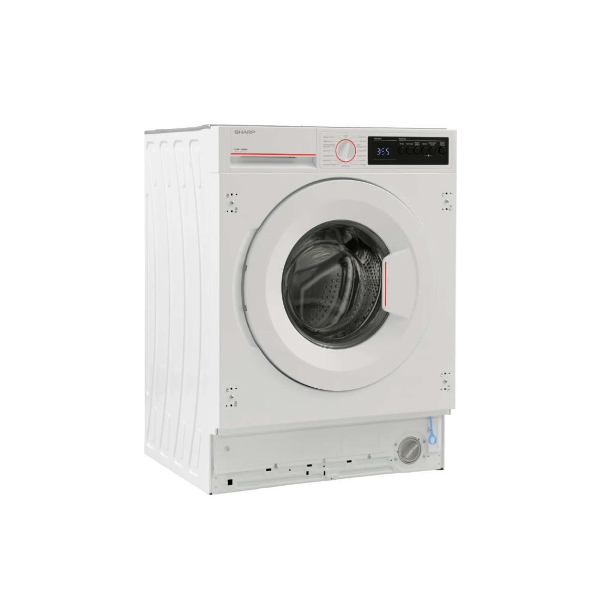 Lave-linge encastrable Sharp ES-NIB714BWNA 7kg 1400 tours blanc