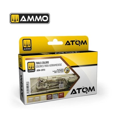 AMMO OF MIG JIMENEZ S.L. ATOM Tools colors Set