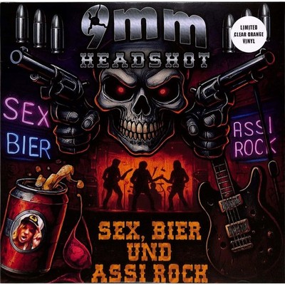 9mm / SEX, BIER UND ASSI ROCK (LTD TRANSPARENT ORANGE LP (LP) / Metalville / 29