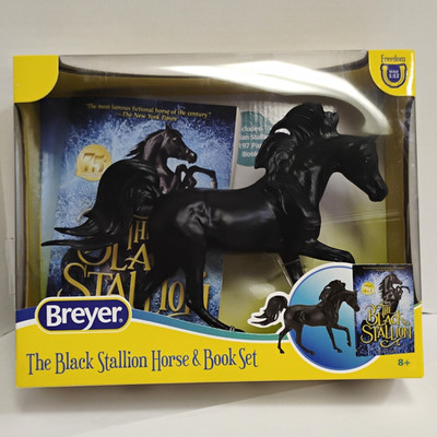 NEW Breyer The Black Stallion Arabian Horse Book Set Ages 8+ 1:12 Scale