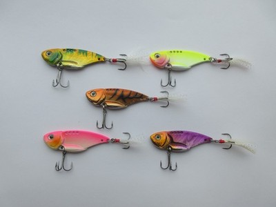 3D Tungsten Fishing Lure - 11.6 g - Trout, Bass & Salmon - (5 Pcs.)