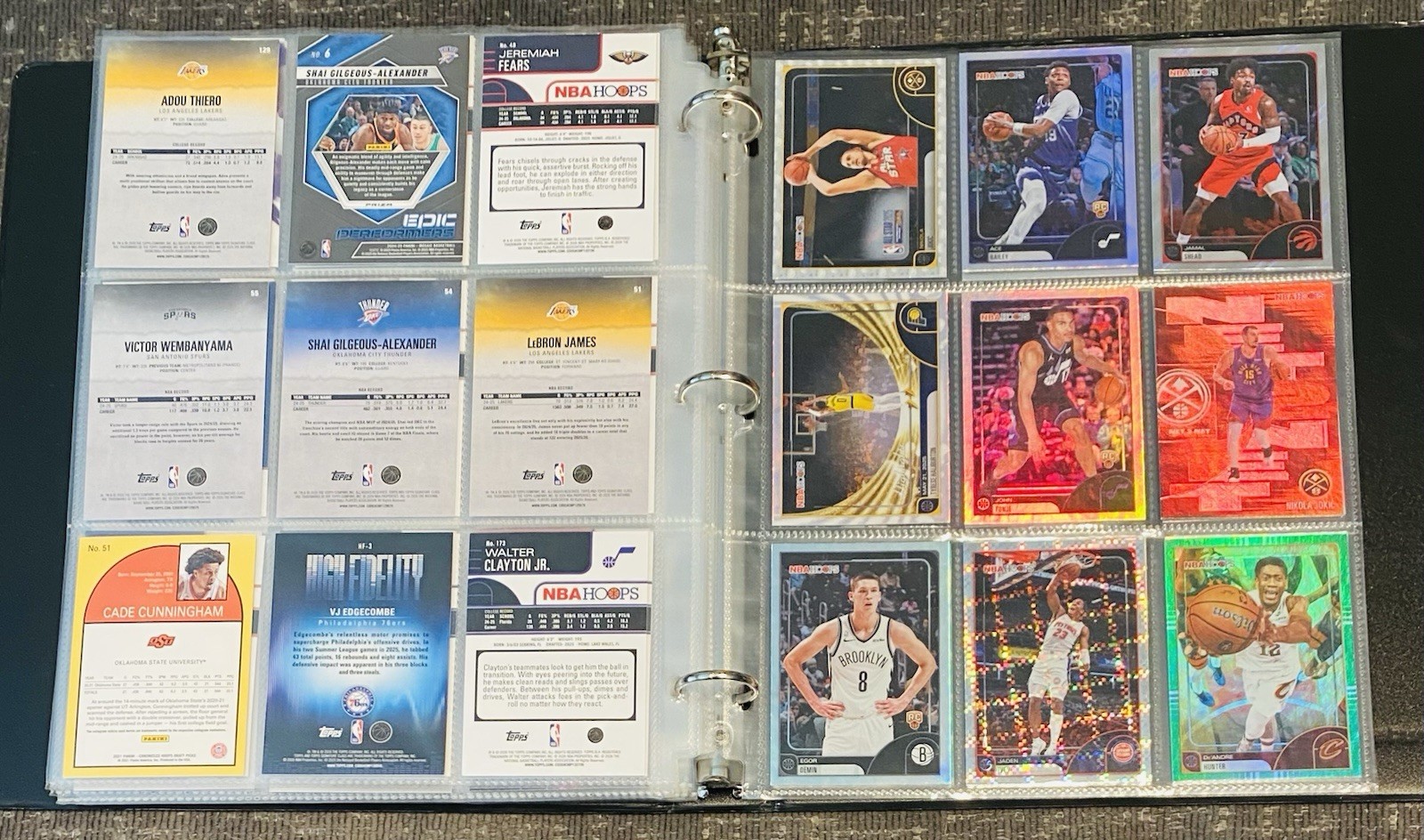 NBA BASKETBALL 153 CARD LOT AUTO AUTOGRAPH JERSEY #d ROOKIE RC PRIZM REFRACTOR view 19