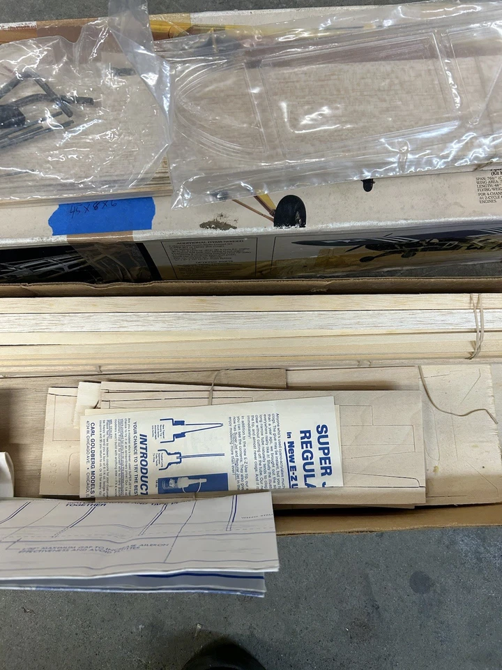 Piper Cub K-63 Carl Goldberg Anniversary Edition RC Model Plane Kit - Image 3 of 4