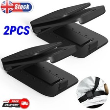 2X Car Auto Seat Belt Strap Comfort Adjuster Clips Neck Supports Clamp Clip