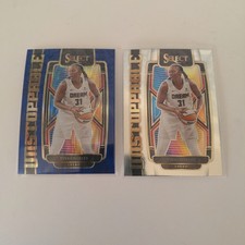 2024 Panini Select WNBA Unstoppable Blue Flash Prizm /99 Tina Charles #11