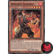 Yugioh Shiranui Samurai BOSH-DE034 Common 1. Auflage NM