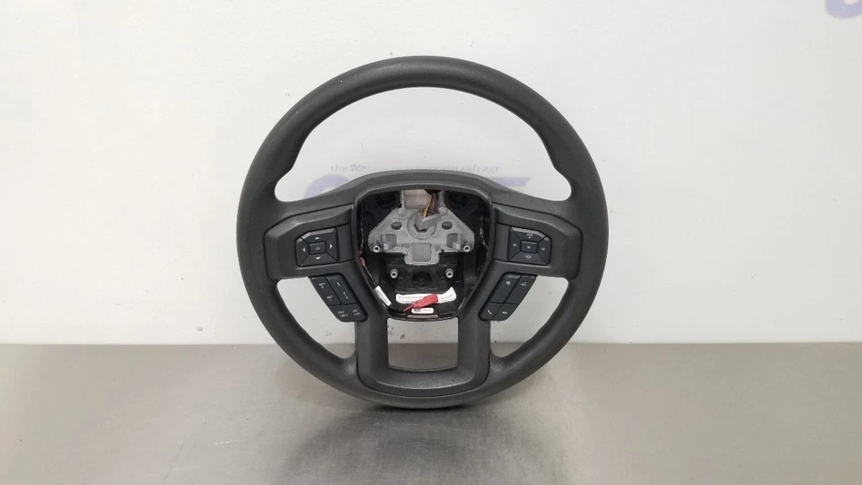 24 FORD E350 SUPER DUTY STEERING WHEEL BLACK - Image 2 of 4