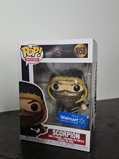 Funko Pop! Vinyl: Mortal Kombat - Scorpion #1058 Walmart Exc In Protector