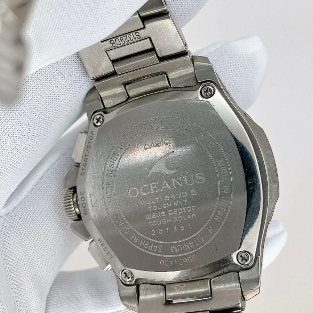 CASIO Oceanus Solar Watch OCW-T1010 Titanium Light Weight