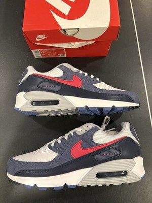 Size 8.5 - Nike Air Max 90 x NFL New England Patriots Shoes II7591-100 Pats