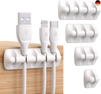SYNCWIRE Kabel-Clips, Kabel-Organizer, Kabel-Management, selbstklebendes
