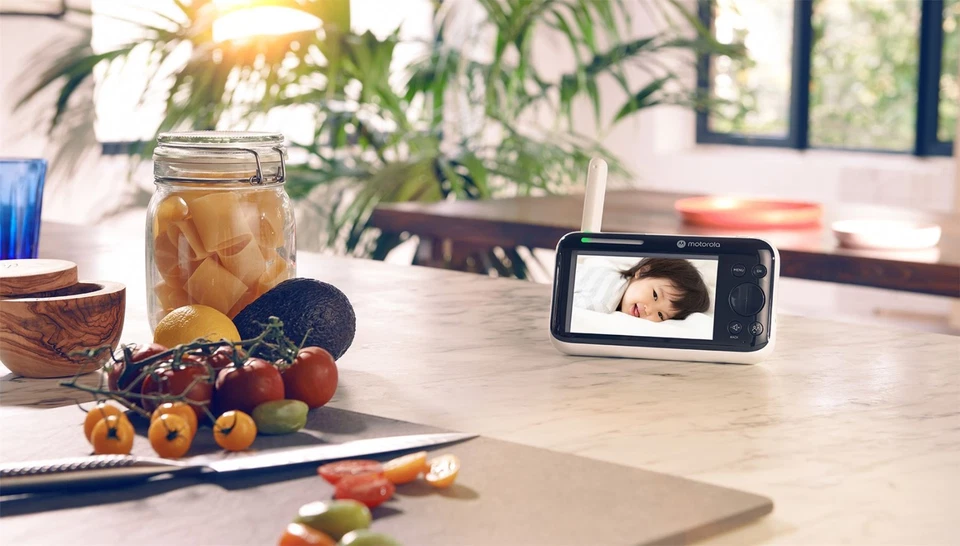 Motorola PIP1610 HD 5.0" HD Video Motorizado Monitor Bebé Excelente Estado Foto 3 de 4