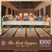 MasterPieces - Inspirational - The Last Supper 1000 Piece Jigsaw Puzzle