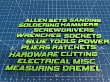 Mag-Tag Toolbox Organizers 3D Printed 20 PCS.