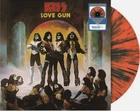 KISS - LOVE GUN (LIMITED EDITION TANGERINE & AQUA SPLATTER VINYL) NEW & SEALED