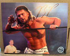 WWE Lexis King Brian Pillman Jr Autographed 8x10 Pro Wrestling Crate COA New