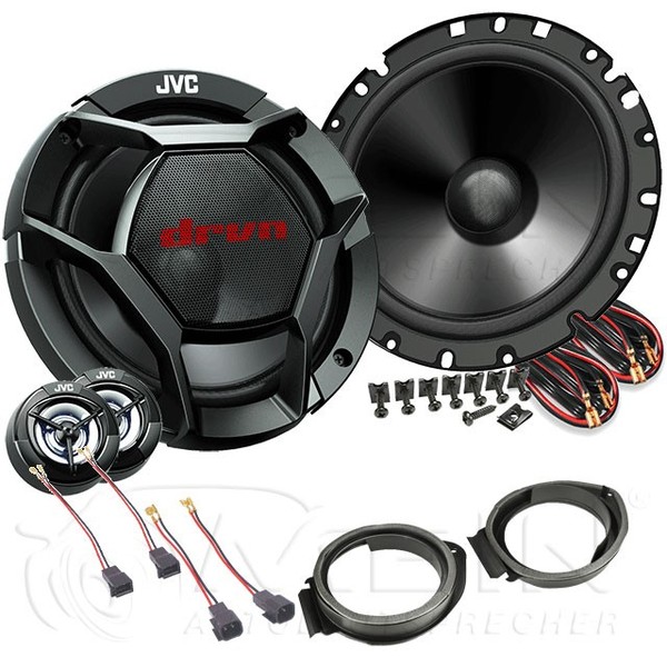 JVC DR Lautsprecher FüR Opel Astra J 2009-2018 Heck TüR Hinten 2-Wege 360W #Cebj-image