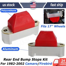 For Camaro Firebird Rear End Axle Bump Stop Bumper Spacer Kit Fit 17 Wheels