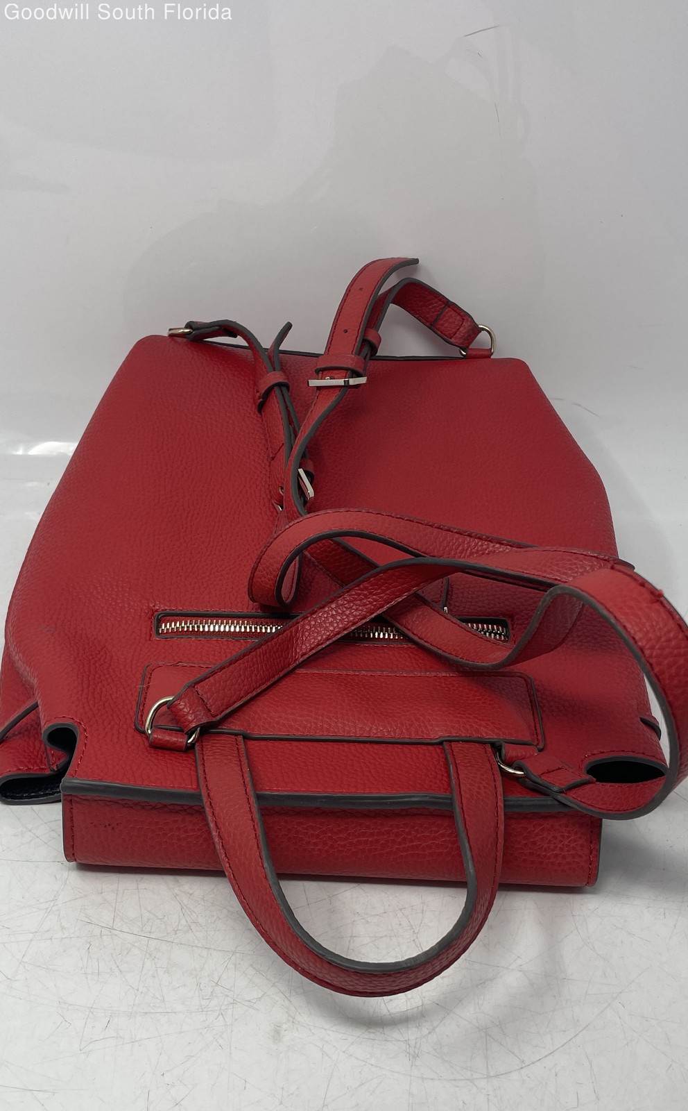 Guess Womens Red Adjustable Strap Outer Pockets T… - image 5