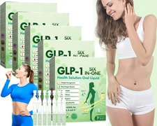 GLP-1 8-in-1 Slim & Healthy Oral Solution,Advanced GLP-1 Supplement Liquid Drops