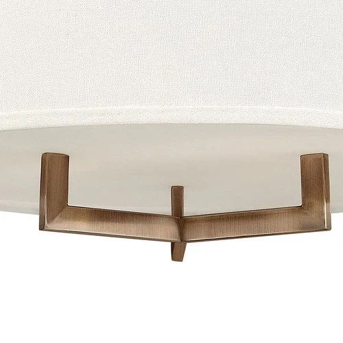 Hinkley Lighting 3201 3 Light 20"W Semi-Flush Ceiling Fixture - Bronze - Picture 4 of 9