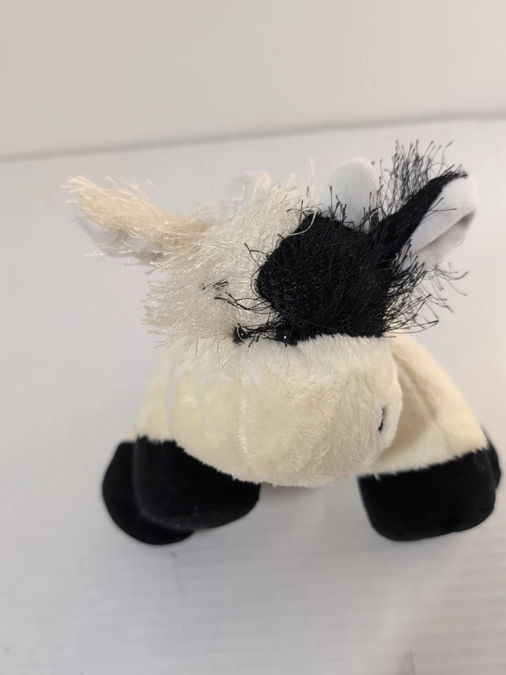 Classic Webkinz BLACK & WHITE COW GANZ HM003 Plush Stuffed Animal NO CODE - Image 3 of 4