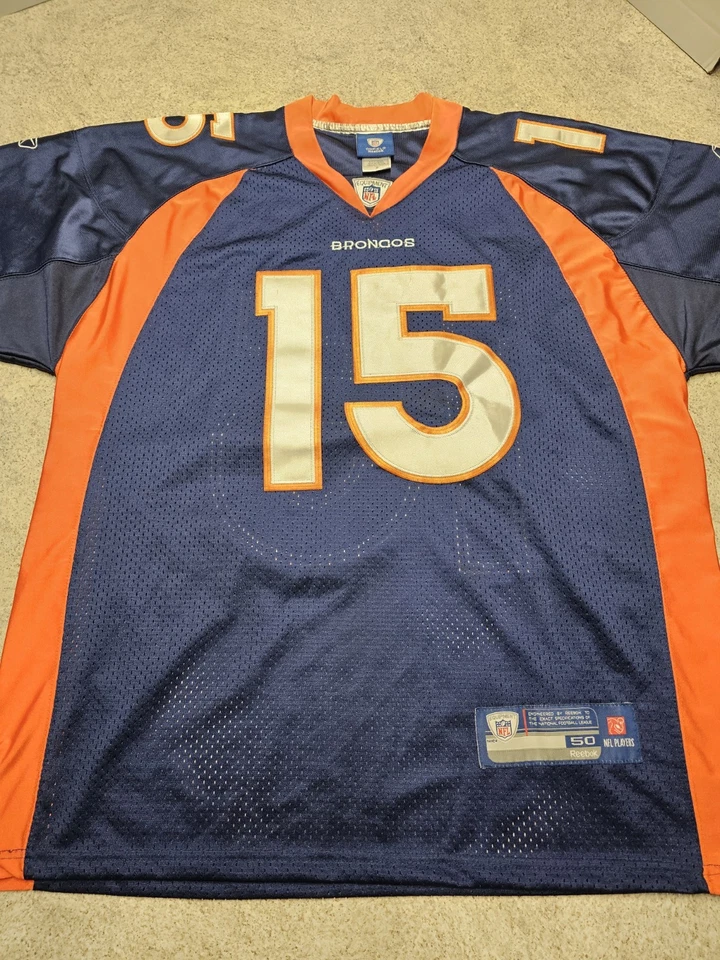 Camiseta Tim Tebow Denver Broncos NFL #15 talla 50 Reebok Foto 2 de 4