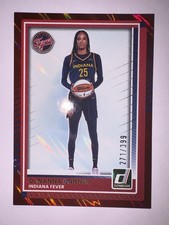 2025 Panini Donruss WNBA Red Lava DeWanna Bonner Parallel Card #44 /399 Fever