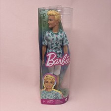 Barbie Fashionistas Ken Fashion Doll 211 Blonde Hair Blue Eyes Cactus Shirt NEW
