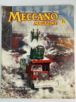 Meccano Magazine February 1962 Vol XLVII No 2 Foden Dump Truck Vintage