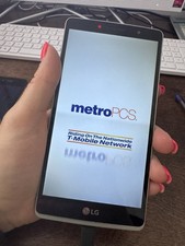 LG G Stylo H631 16GB Silver Metro TESTED  WORKS