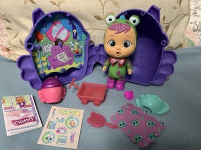 Cry Babies Magic Tears Rare Cammy doll Winged House capsule, stickers, accessory