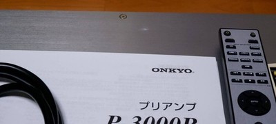 ONKYO P-3000R Preamplifier High-Performance Audio Component USED