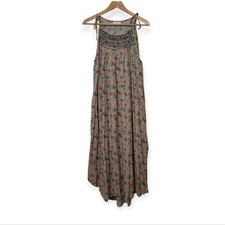 Doen Floral Maxi/Midi Strap Dress Women’s Cotton Cottage Core XL