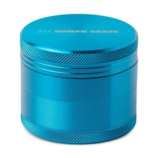 Human Grade 2" 50mm Premium Aluminum Hand Grinder 1A Herb Spice Tobacco Blue
