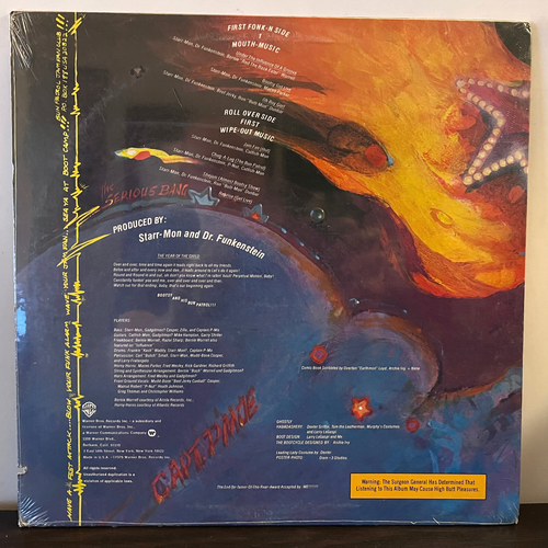 BOOTSY'S RUBBER BAND - This Boot Is Made For Fonk - 12" Vinyl Record LP - SEALED - Picture 2 of 2