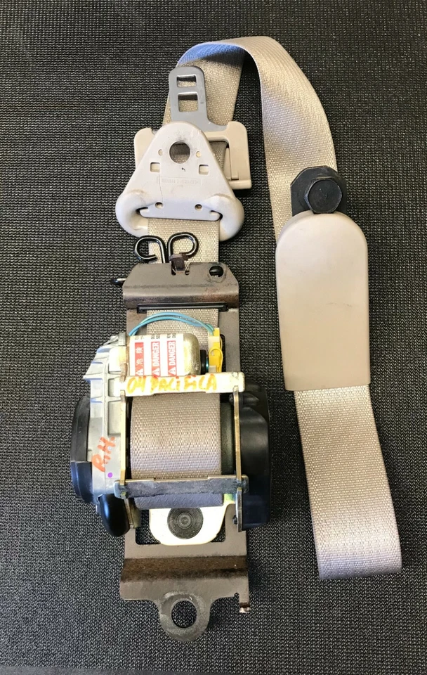 Cinturón de seguridad del pasajero delantero derecho Chrysler Pacifica 2004 2005 2006 2007 2008 OEM Foto 3 de 4