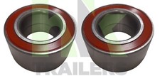 2 x 311396 Wheel bearing, Alko 2051, 72 x 39 x 37mm, Knott Euro, 581169, Trailer